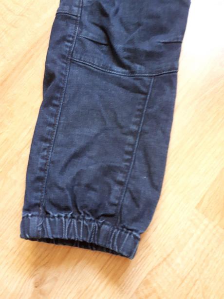 Peckovní džíny rifle v super barvičce, lindex,116