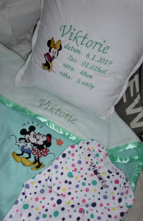 Kvalitní bavlněné pleny - možnost jména miminka,