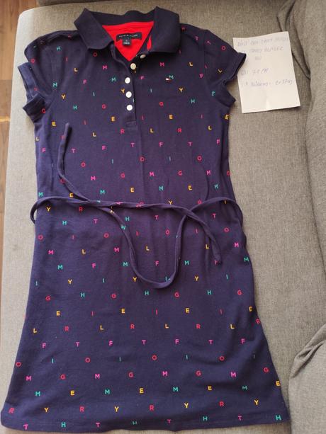 Dívčí šaty tommy hilfiger,vel.140, tommy hilfiger,140