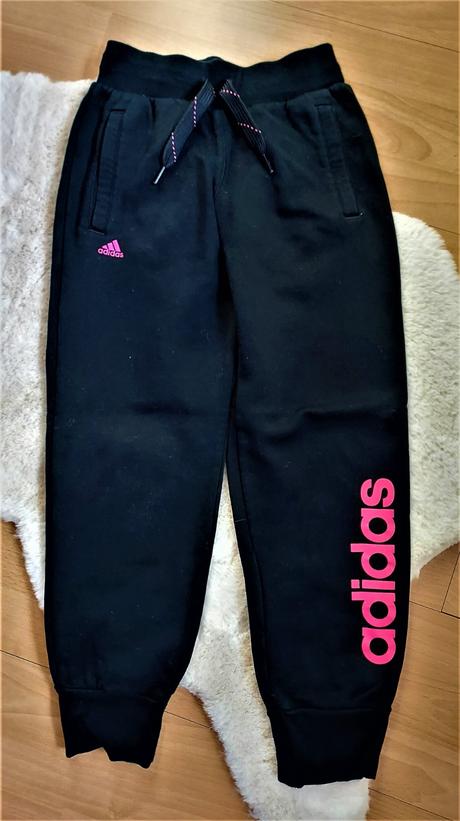 Dívčí tepláky adidas climalite top stav, adidas,134