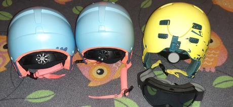 3 x lyžařská helma wedze, 