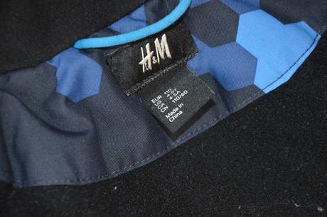 110 st. teplá bunda oteplené kalhoty, h&m,110