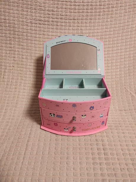 Dětská šperkovnice topmodel, 