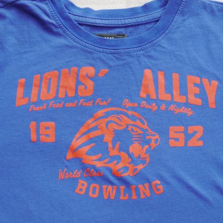 Modre tricko se lvem, h&m,122