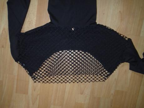 Tričko oversize kroptop vel m, m / s