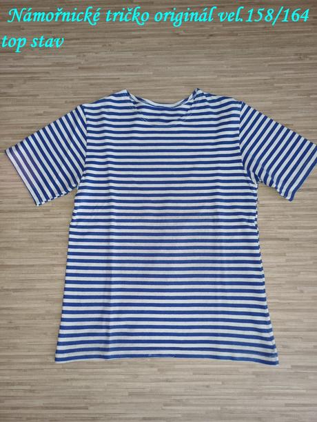 Námořnické tričko originál vel.158/164, 158