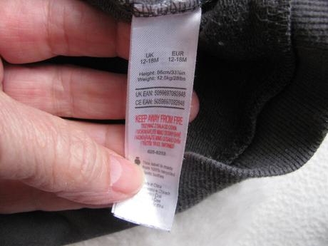 Šedá bavlněná mikina snoopy, peanuts,86