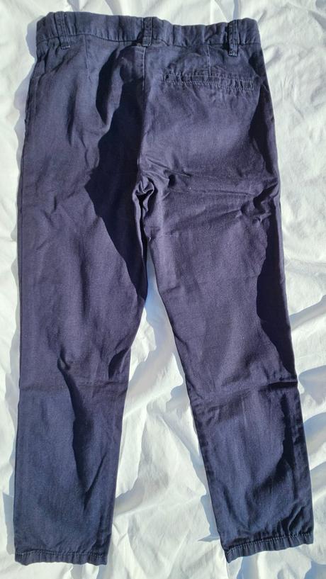 G512	chlapecké společenské kalhoty vel. 116, h&m,116