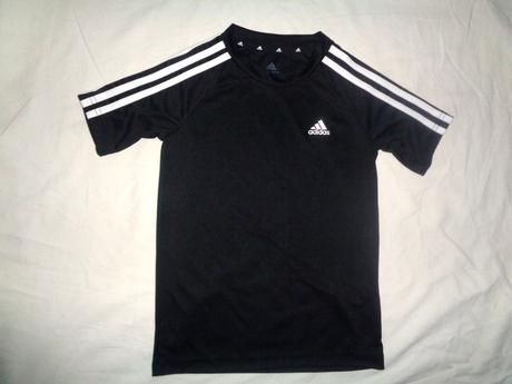 Černé funkční tričko adidas aeroready - 7/8 let, adidas,128