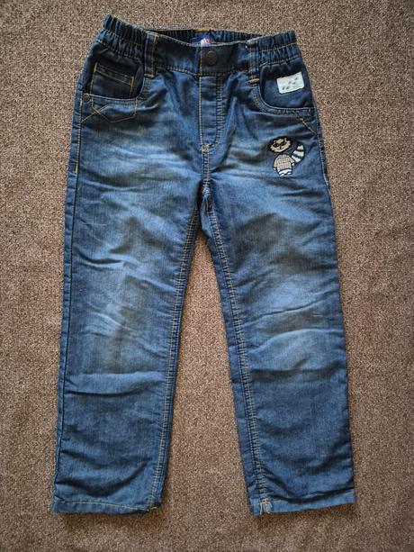 Dívčí zateplené džíny vel. lupilu vel. 116, lupilu,116