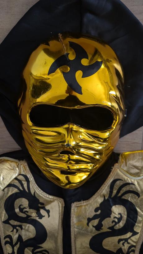 Ka103 karnevalový kostým ninja vel. 5 - 7 let,