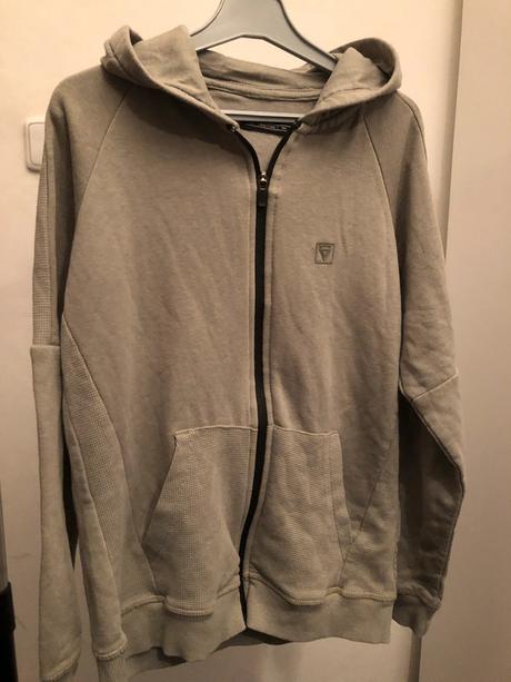 Zelená mikina s kapucí, 146