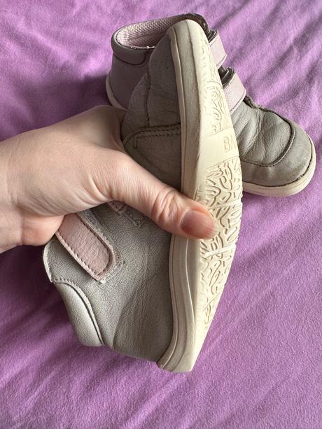 Baby bare febo fall grey pink s membránou, baby bare shoes,30