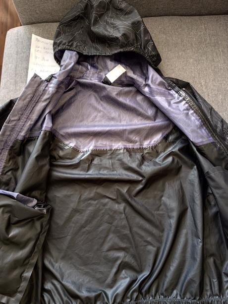 Turistická nepromokavá bunda quechua,vel.131/140, quechua,140