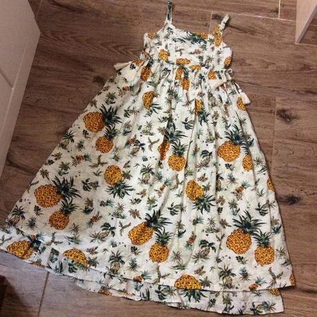 Bavlněné šaty s ananasy next, next,140