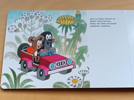 Leporelo pro děti jak krtek cestoval, 