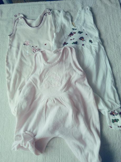 Dívčí dupačky bez rukáv, 62