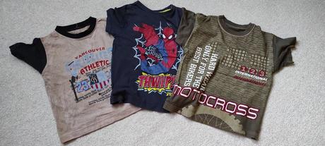 Set bavlněných triček vel. 104/110, 104