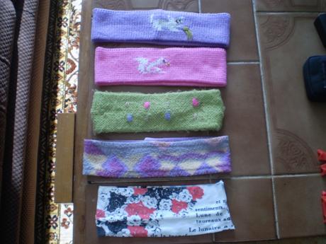 5x pěkná dívčí čelenka, asi na 8-15 let, 134