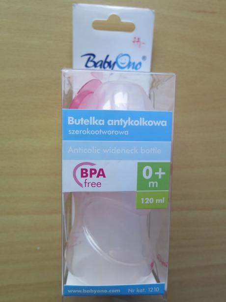 Kojenecká láhev a termo lžička, babyono