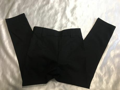 Vel. 128 černé dívčí společenské kalhoty, george,128