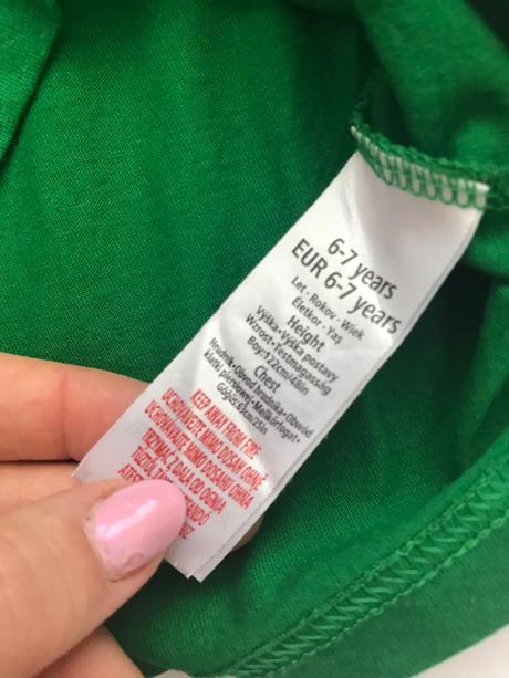 Triko pyžamové - v.6/7 let, 122