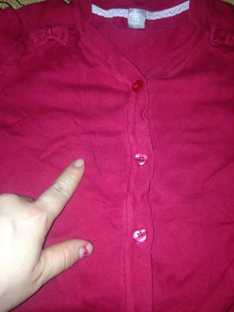 Dívčí svetr - svetřík srdíčka vel. 92 - 98, tu,92