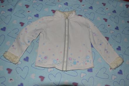 Vyšívaná mikina, kabátek, 122