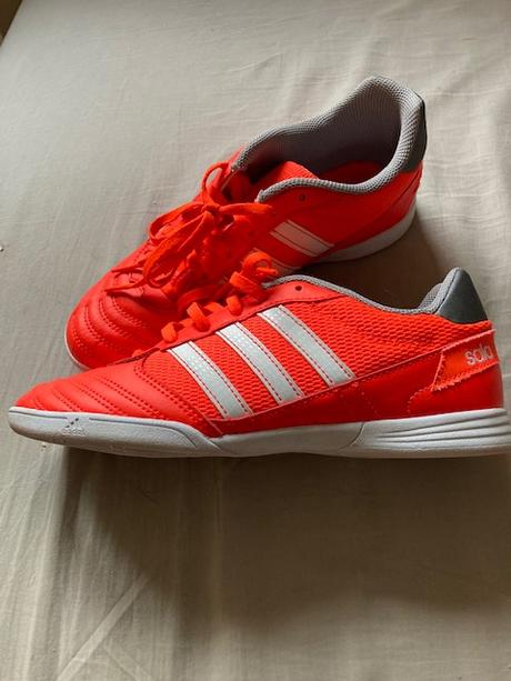 Oranžové sálovky tenisky, adidas,38