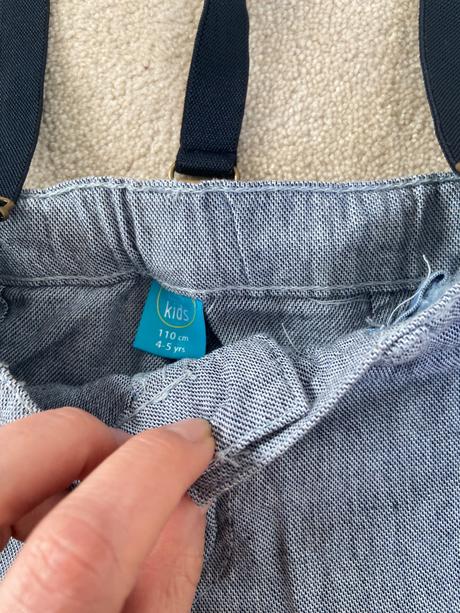 Fešácké kratasy s kšandy, pepco,110