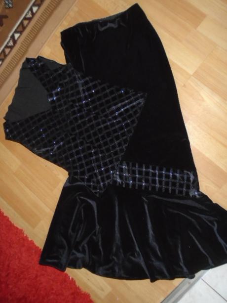 Společenský komplet sukně halenka vel m, 40