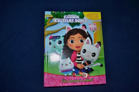 Gábinin kouzelný domek,kniha,10 figurek,podložka,