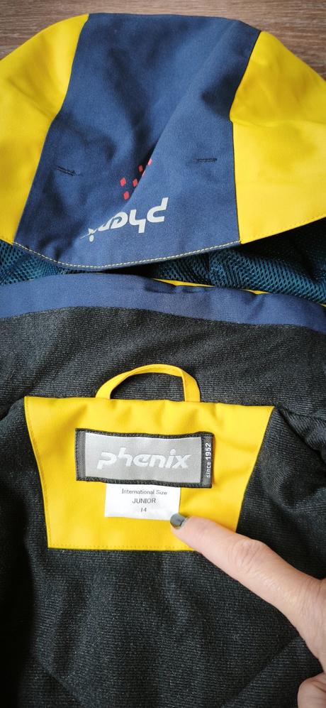 Luxusní juniorská lyžařská bunda phenix vel. 152, 152