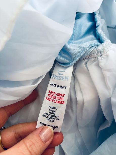 An14/ kostým elza ii frozen - v. 8/9 let, 