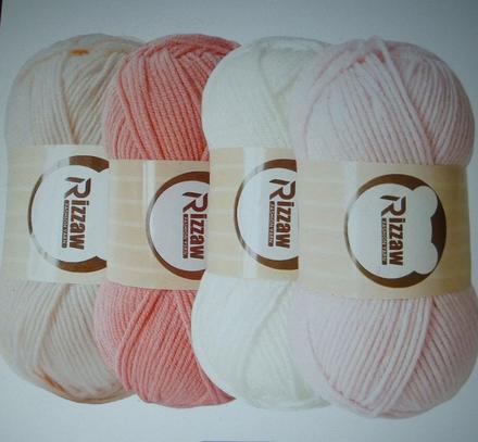 Pletací příze 50 g (4ks) - mix, 