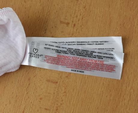 Kalhotky vel. 6 - 7 let, primark,122