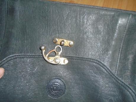 Kožená kabelka aktovka,