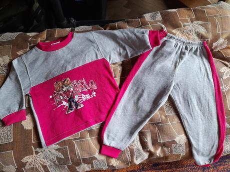 Tepláková souprava bavlněná na holku, 80