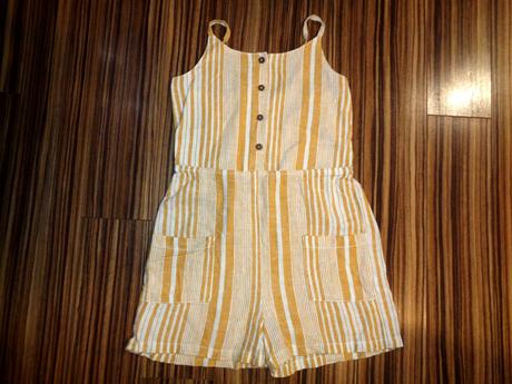 Vzdušný pruhovaný pruhovaný letní overal, girl2girl,134
