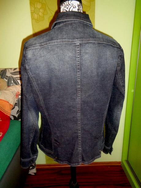 Džínové elastické sako - bunda, 40