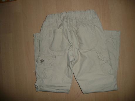 Kalhoty podšité 116 5/6 let pro hubené, next,116