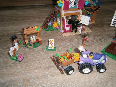 Lego friends ekologická farma - top stav, 