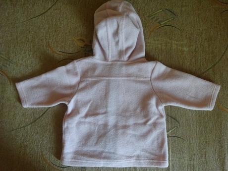 Fleesový kabátek s kapucí, vel.74, 74