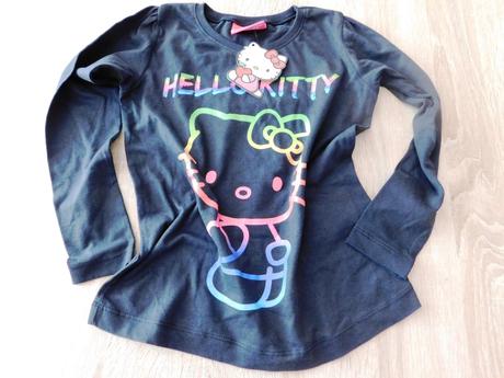 Dívčí bavlněné triko-dlouhý rukáv, sanrio,110