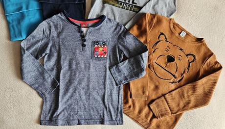 Chlapecký mix 122/128 (roláky, trička, mikinka), 122–134