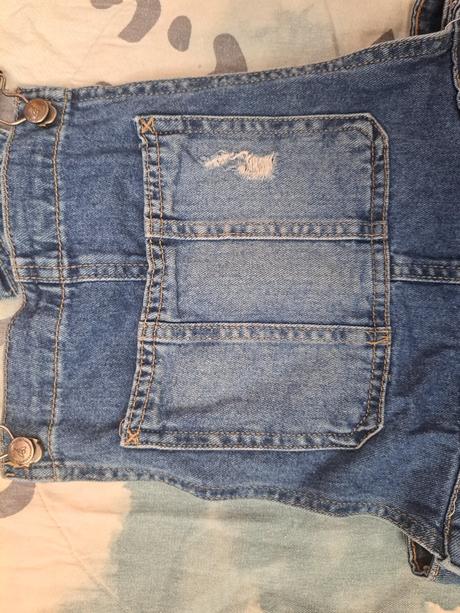 Džínové kraťasy s laclem, reserved,164