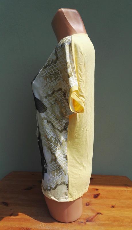 Lehký top tričko trocky - vel.m, m