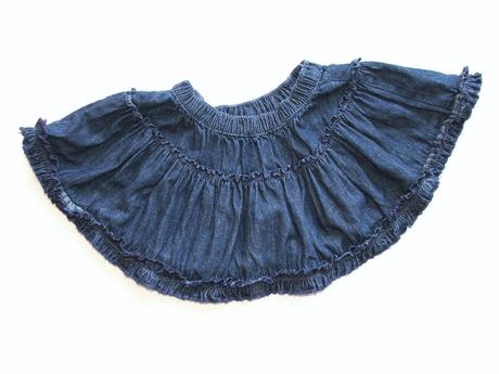 P181 riflová sukýnka vel. 80, george,80