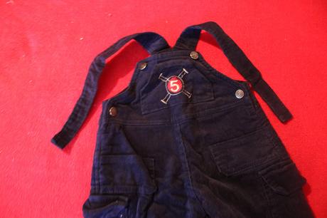 Manžestrové kalhoty s laclem vel. 68 - 74, 68