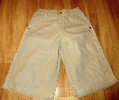 Plátěné kraťase, benetton,110